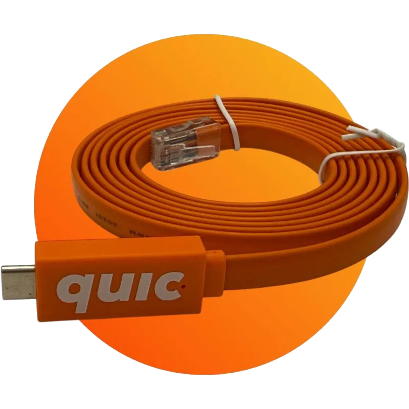 Quic USB-C to RJ45 Console Cable